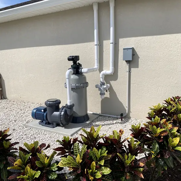 Variable speed pump with solar diverter valve